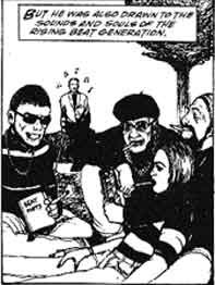 But he was also drawn to the sounds and souls of the rising beat generation.